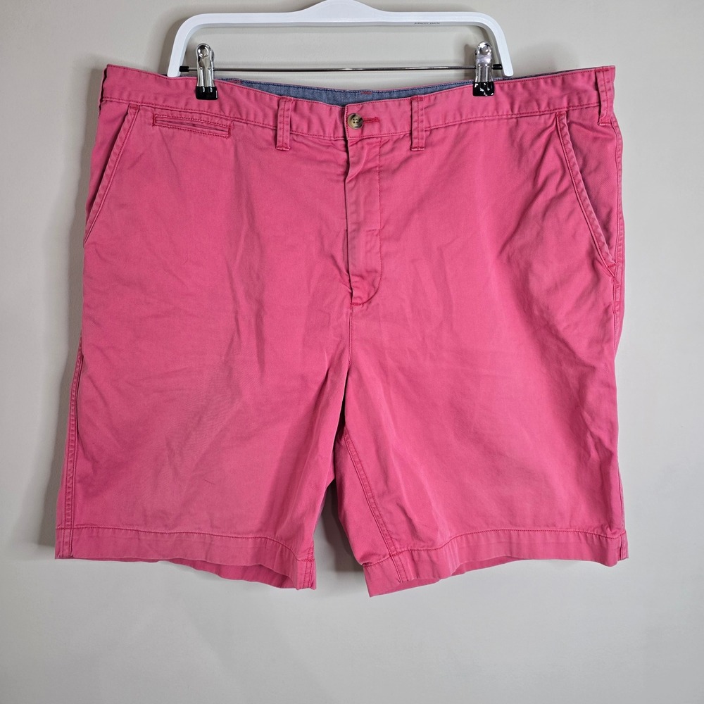 Polo Ralph Lauren Mens Pink Relaxed Fit Chino‎ Shorts Size 42 Waist 9 Inseam